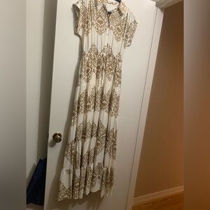 Pinch Brown and Cream Patterned Shirt